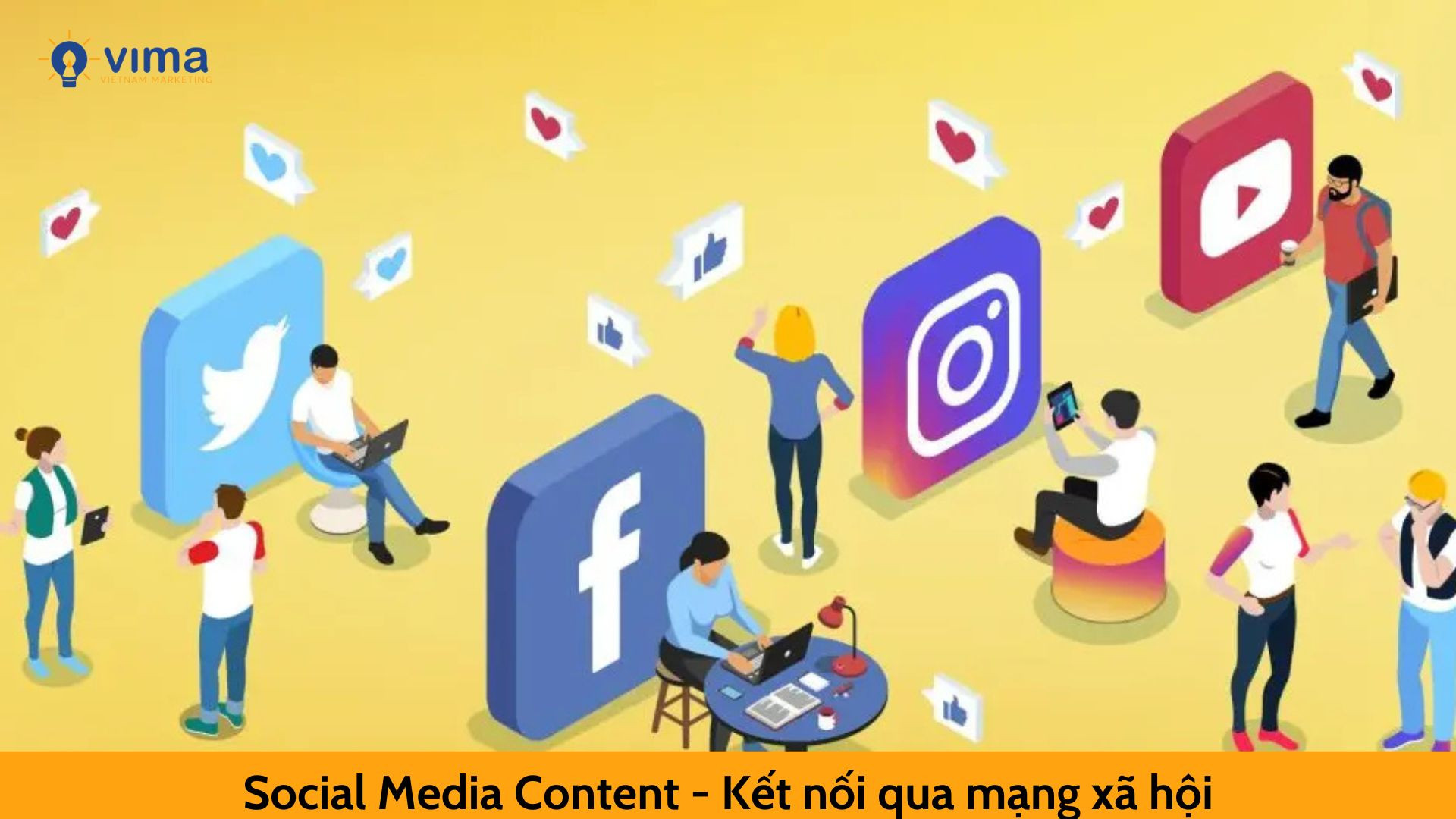 Social Media Content - Kết nối qua mạng xã hội